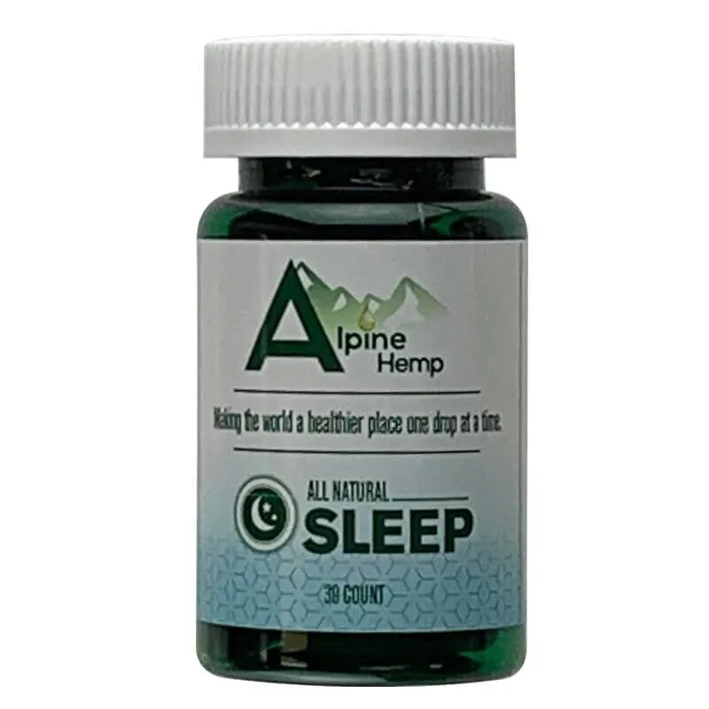Alpine Hemp - CBD Capsule - Sleep - 20mg