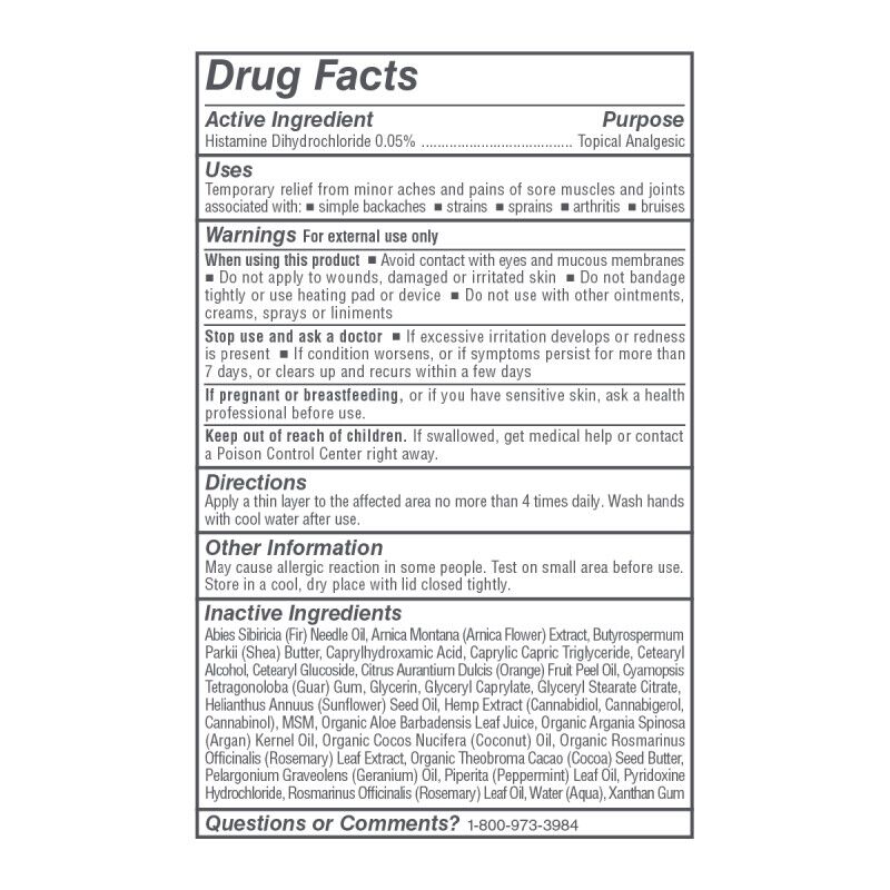 cbdMD - CBD Topical - Recover Pump - 1500mg - Label