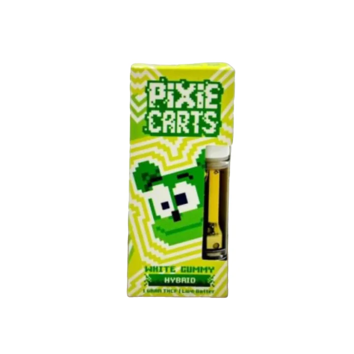 Pixie Carts 1G Live Badder THC-P Cartridge – White Gummy