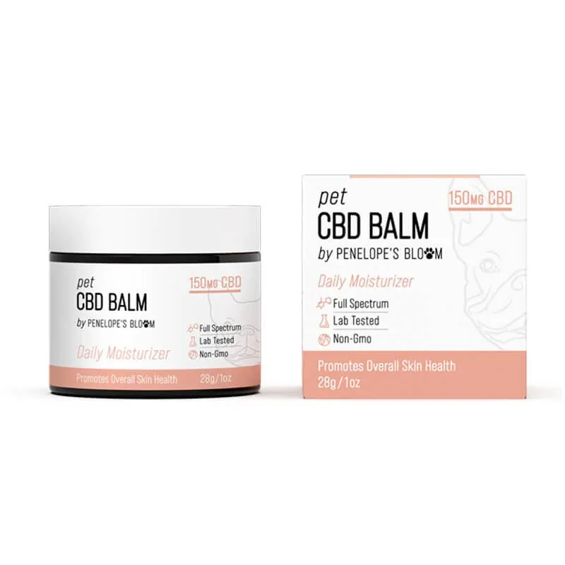 Daily Moisturizer CBD Pet Balm - Penelope's Bloom