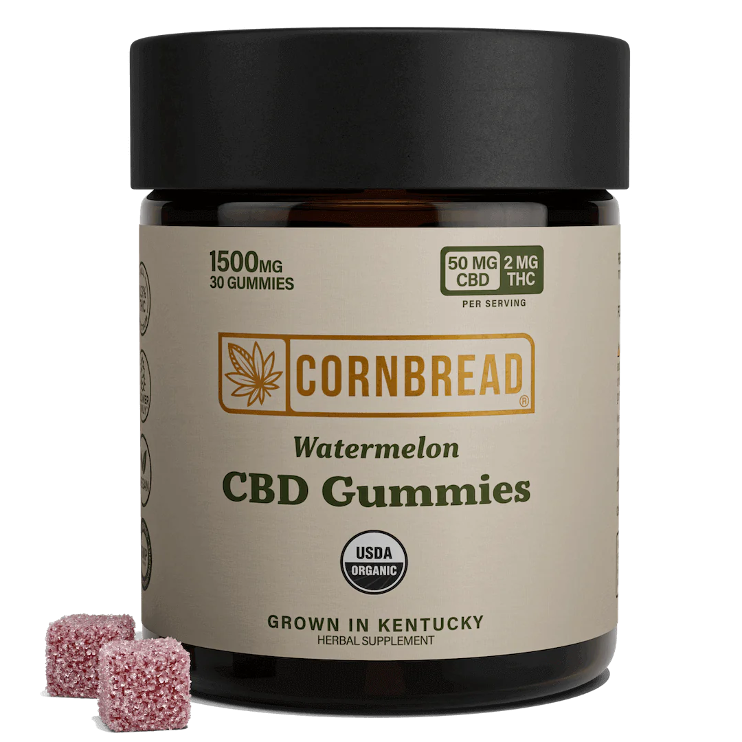 Cornbread Watermelon CBD Gummies 1500mg