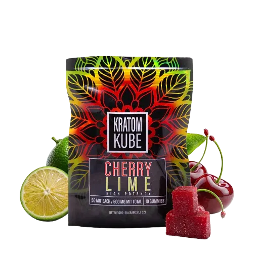 Kush Kube Kratom Kube MIT Gummies High Potency 10ct 500mg
