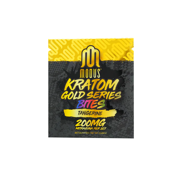 Modus Gold Series Kratom Gummies Bites | Mitragyna Speciosa | Kratom Gummies
