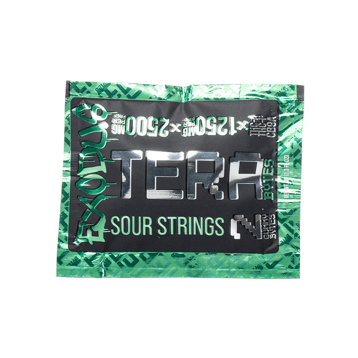 Exodus TERA BYTES Gummies 2500mg Sour Strings