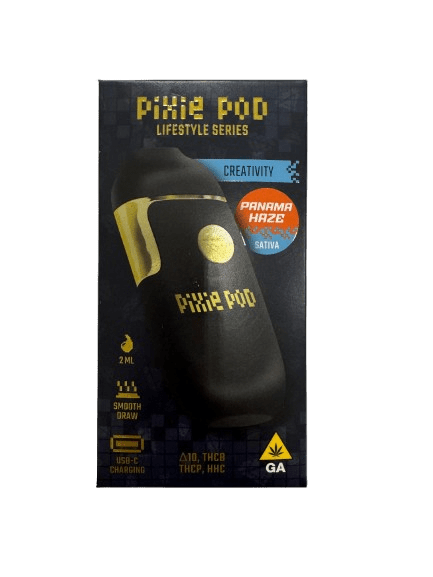 Pixie Pod Lifestyle Series disposable vape 2ml Panama Haze sativa