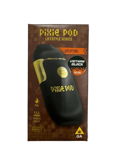 Pixie Pod Lifestyle Series disposable vape 2ml Vietnam Black sativa