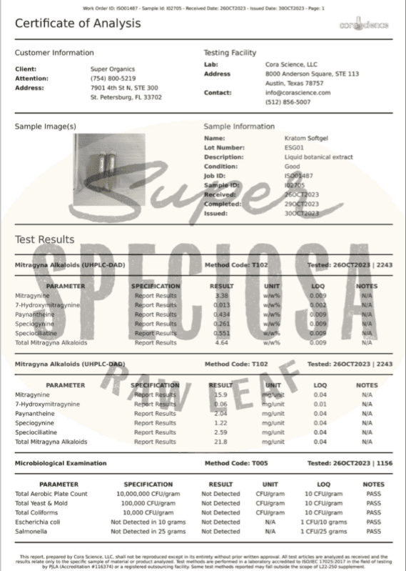 Jolt Kratom Extract Soft Gels - Image 6