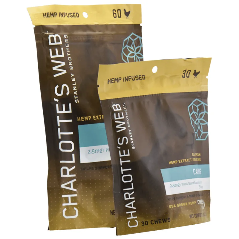 Charlotte's Web Full Spectrum CBD Calming Chews for Dogs - Chicken Flavor