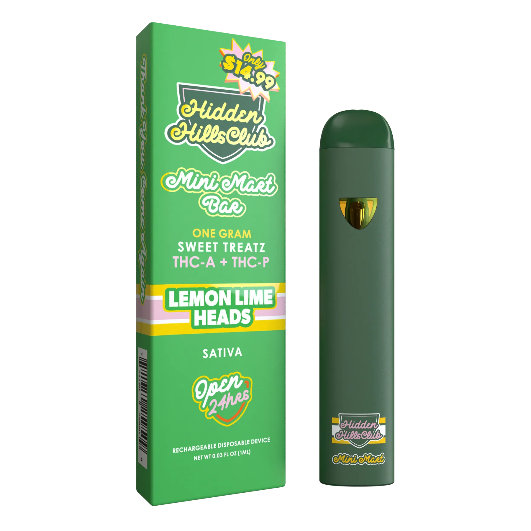 Hidden Hills Mini Mart THC-A + THC-P Sweet Treatz