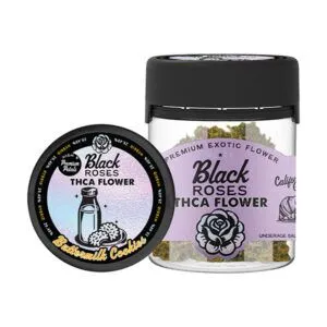 Black Roses Premium THCa Flower Buttermilk Cookies Hybrid 3.5g indoor exotic