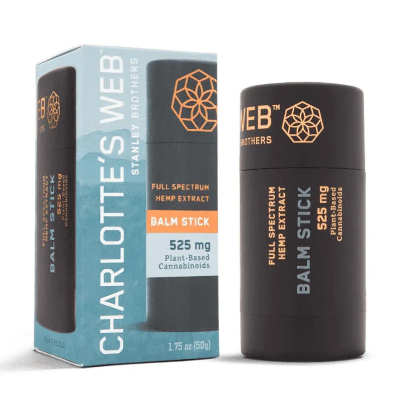 Charlotte's Web Full Spectrum CBD Balm Stick 525mg 1.75oz