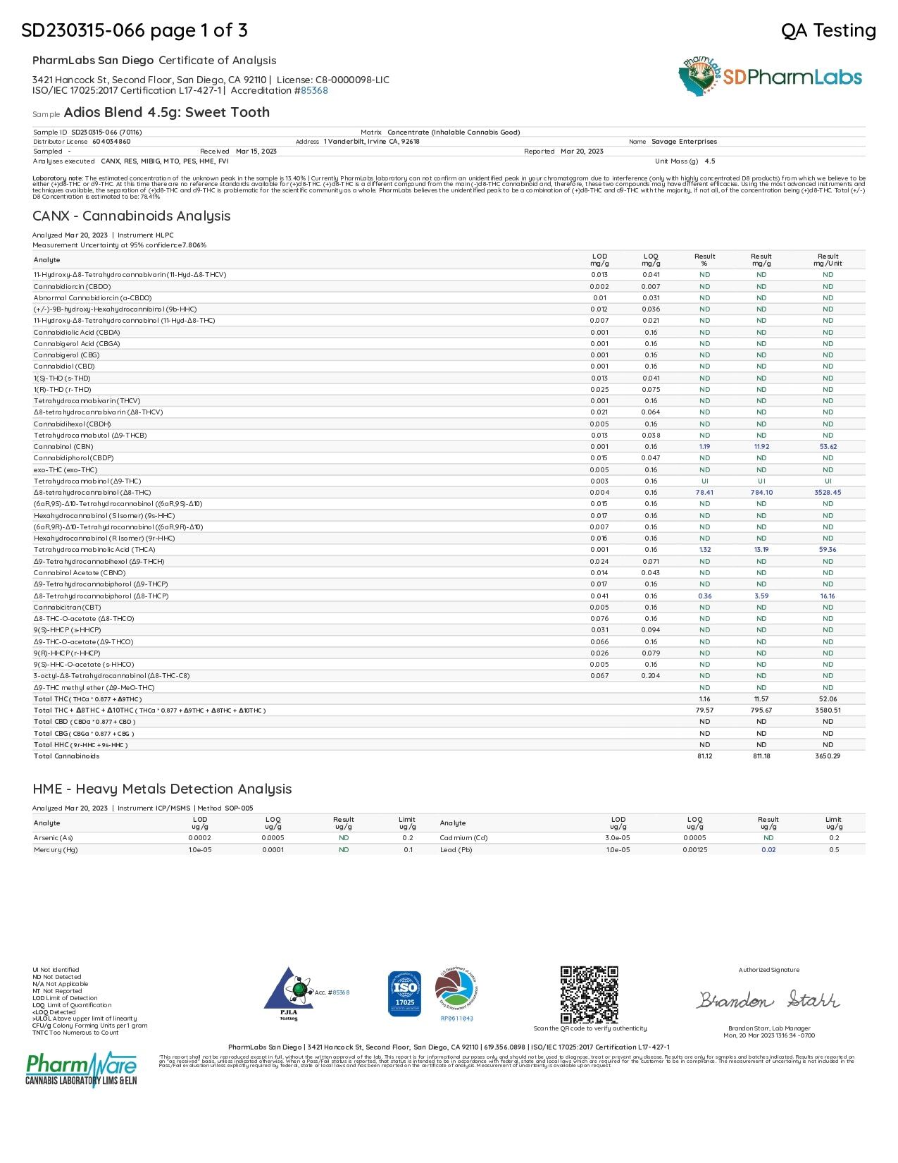 Delta Extrax 4.5G Adios Blend Disposable - Image 17