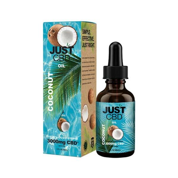 Just CBD CBD Coconut Oil Tincture 3000mg