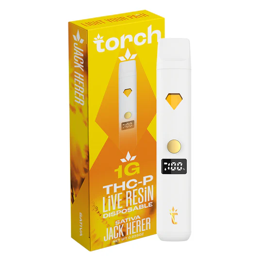 Torch Live Resin Blend Disposable 1G | THC-P - Jack Herer