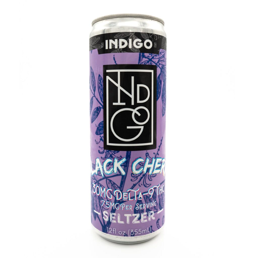 Indigo - THC Infused black-cherry-Flavors - 30MG - 12oz