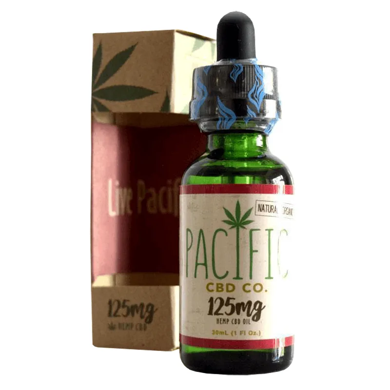 Pacific CBD - CBD Tincture - Strawberry Drops - 125mg-2000mg