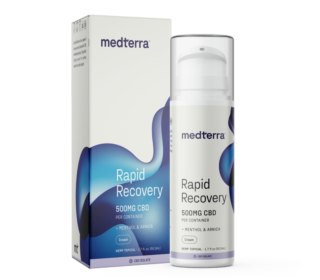 Rapid Recovery Cooling CBD Cream - Medterra