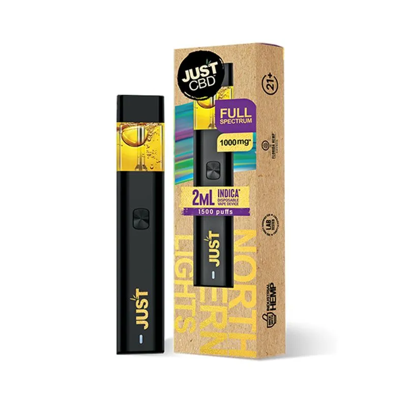 CBD:CBN:CBG Blend Vape Device - Northern Lights - 1000mg - By JustCBD