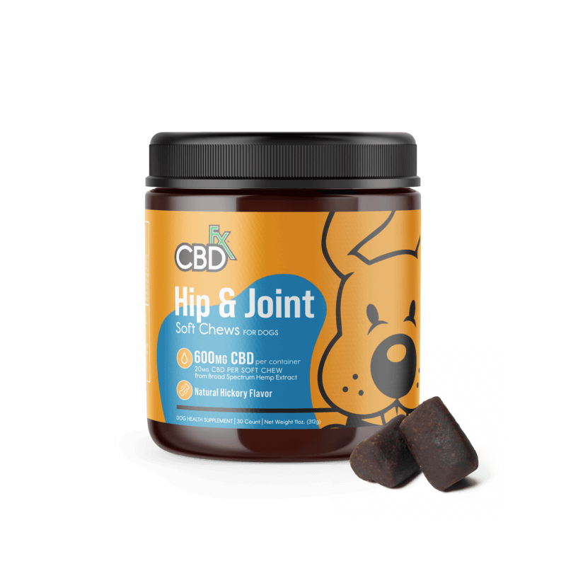 CBDfx - Pet Treats - Soft Chew - Hip & Joint 600mg - 30ct