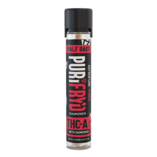 Half Bak'd Purifryd Diamonds 2g THC-A Preroll - Astrofunk (Hybrid)