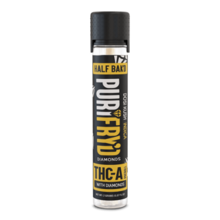 Half Bak'd Purifryd Diamonds 2g THC-A Preroll - Dosi Kush (Indica)