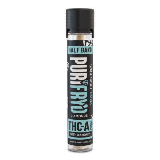 Half Bak'd Purifryd Diamonds 2g THC-A Preroll - Space Cadet (Sativa)