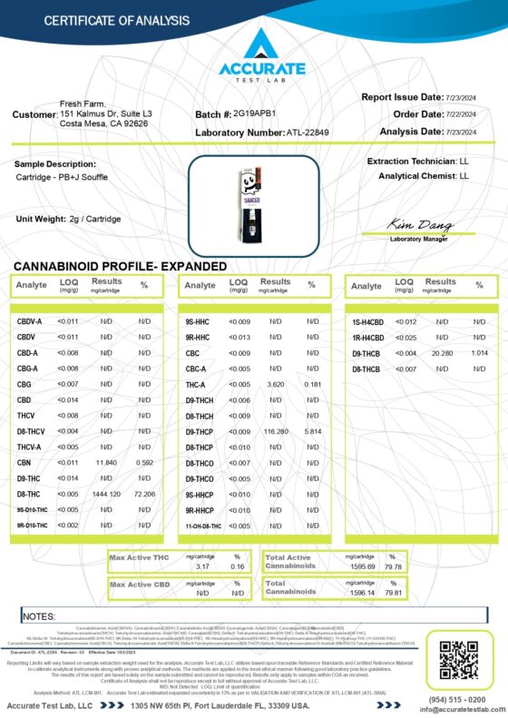 Half Bak’d Sauced Exotix 2g Live Resin Cartridge