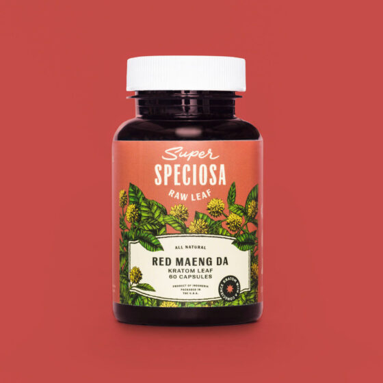 Super Speciosa Red Maeng Da Kratom Capsules