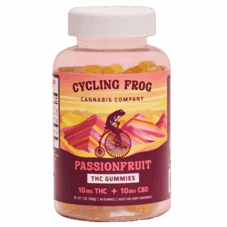 Cycling Frog Gummies 40ct passionfruit