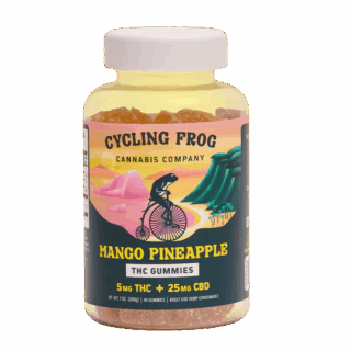 Cycling frog mango pineapple