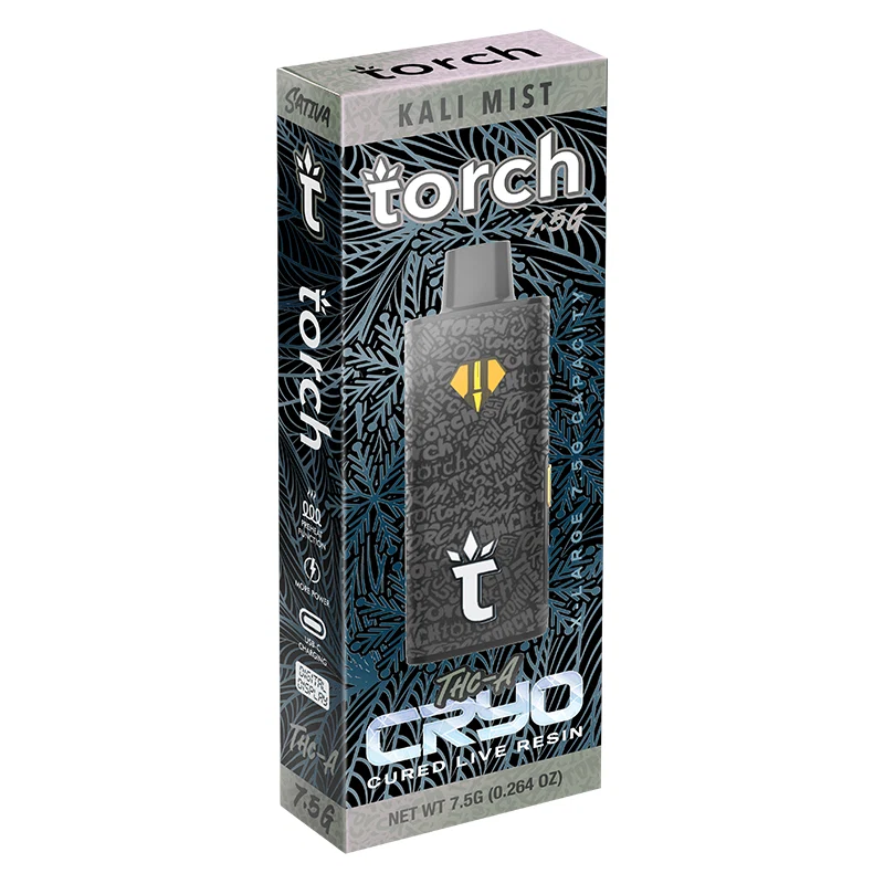 Torch CRYO THC-A Cured Live Resin Disposable Vape – 7.5G – Multiple Strains - Image 11