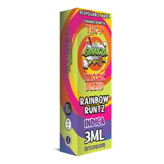 SMAK’D Exotic Blend THCP Disposable Vape Rainbow Runtz 3ML