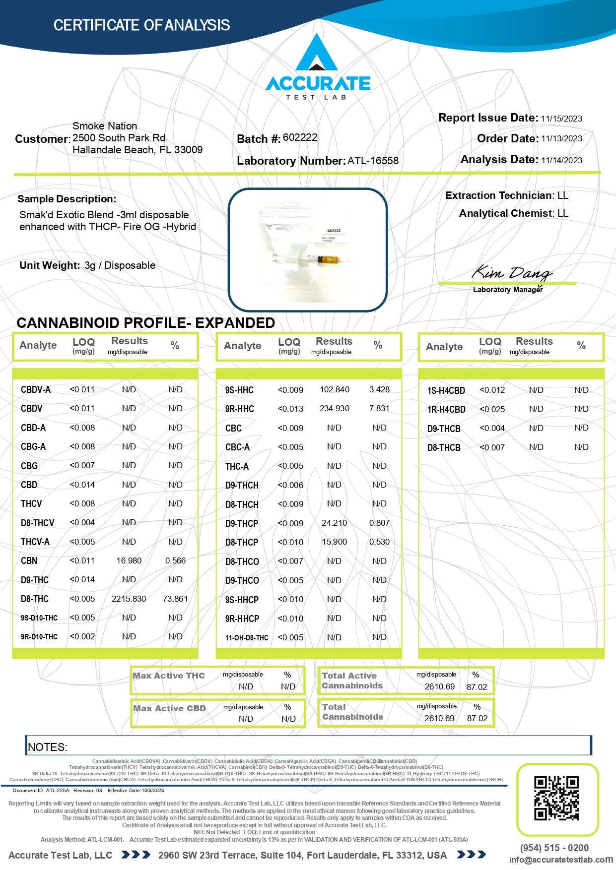 TKO Smak'd Exotic Blend Disposable THC Vape | 3ML - Image 5