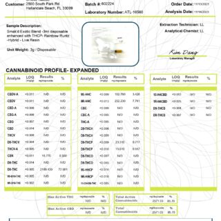 Smakd 3ml EB Rainbow Runtz