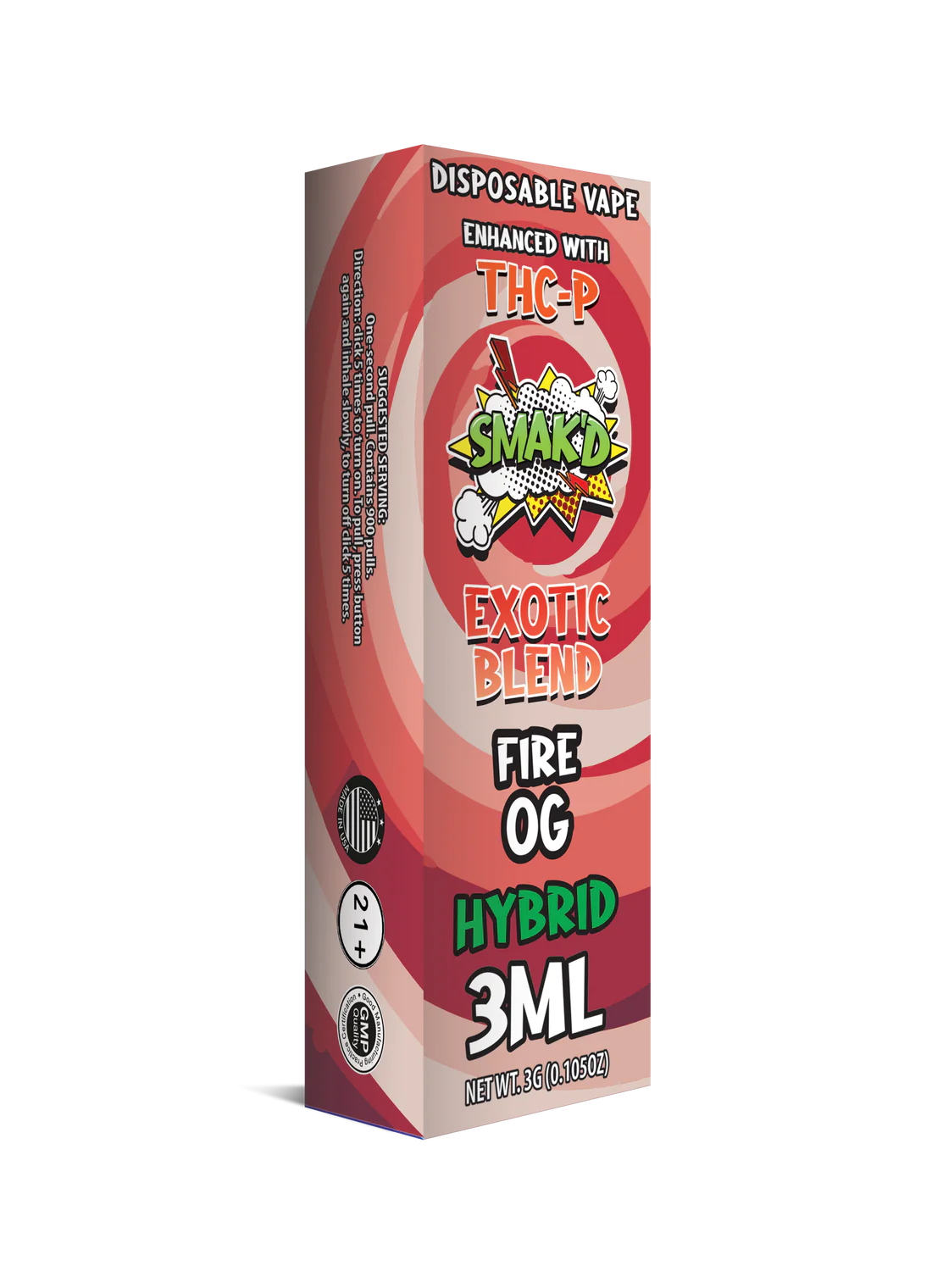 Smakd 3ml EB FIRE OG