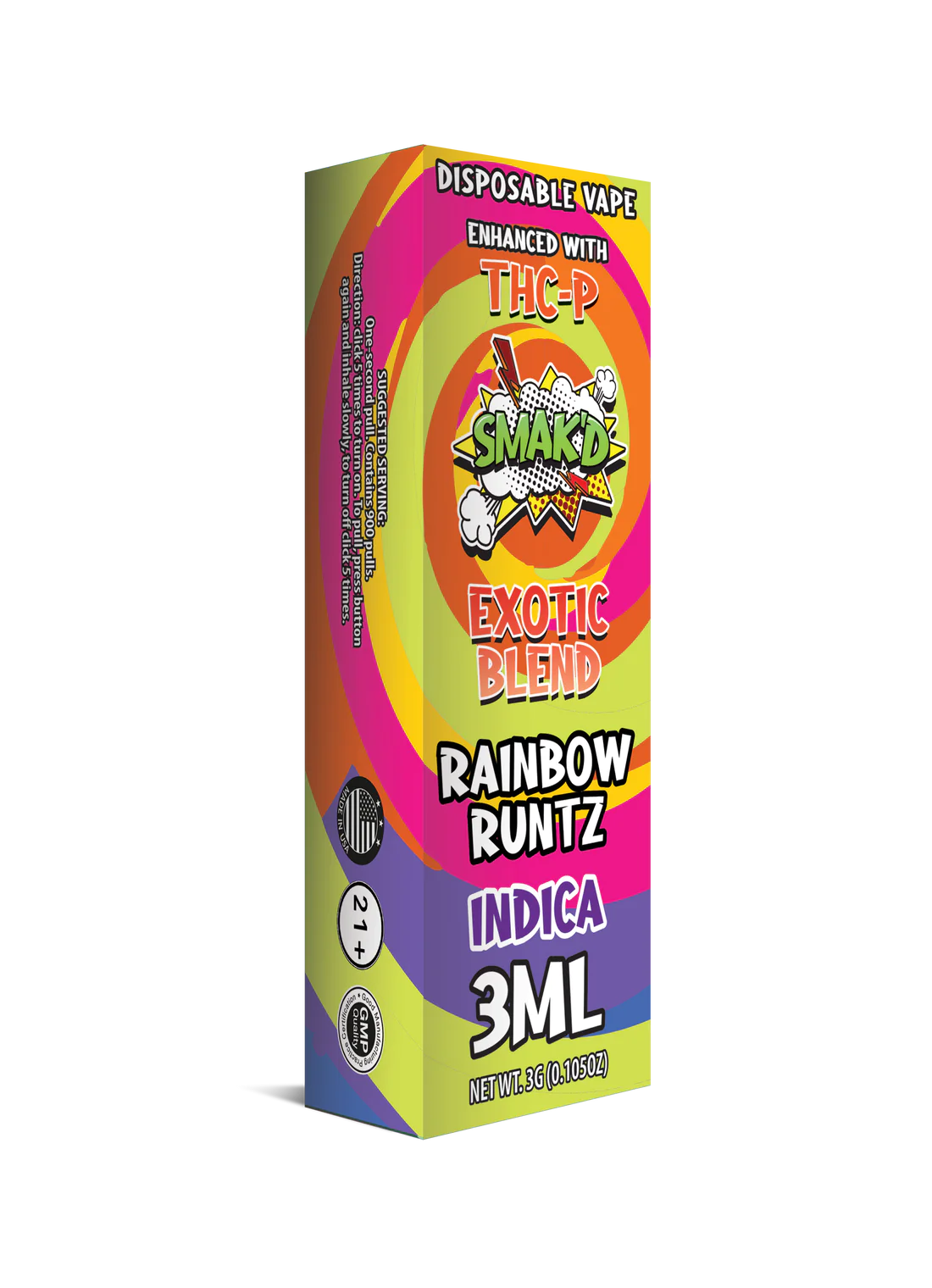 Smakd 3ml EB Rainbow Runtz