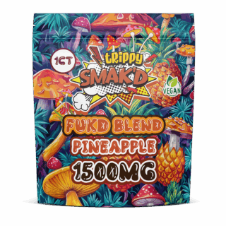 TrippySmakd1500mgFukdBlendMushroomGummies-Pineapple