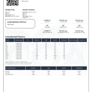 Tillmans Tranquils Treats' - THC Cookie Chocolate Chunk – 100mg