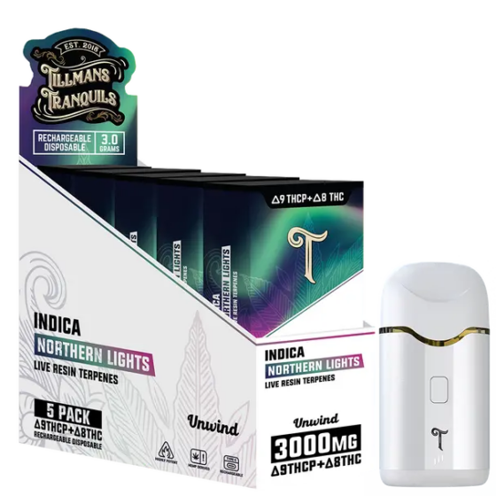 Tillmans Tranquils Disposable Vape – 3g THCp + D8