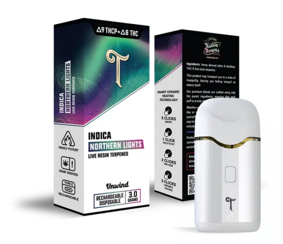 Tillmans Tranquils Disposable Vape – 3g THCp + D8