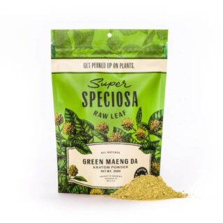 Super Speciosa green maeng da kratom powder