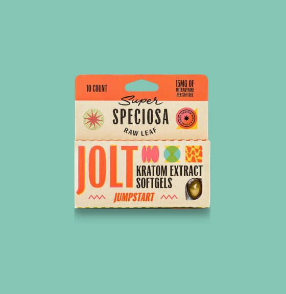 Jolt Kratom Extract Soft Gel Capsules in a convenient 10 count blister pack. Buy premium kratom extract pills today