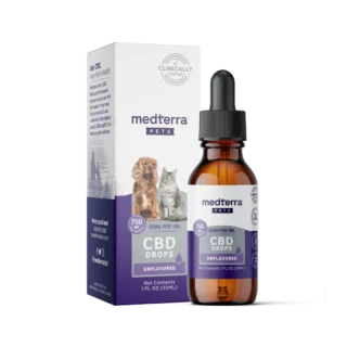 CBD Pet Tincture Unflavored Medterra