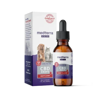 Medterra CBD Pet Tincture Beef 750mg