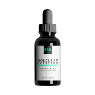 Goldleaf Spektrum Full Spectrum CBD Tincture 600mg Sweet Mint