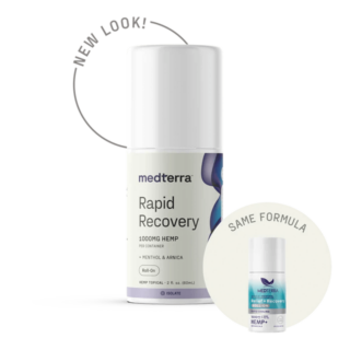 Relief + Recovery Cooling CBD Roll-On - Medterra