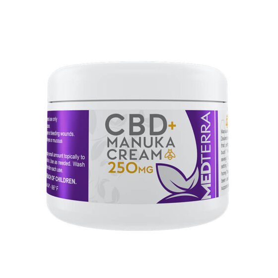 CBD Cream with Manuka Honey - 250mg - Medterra