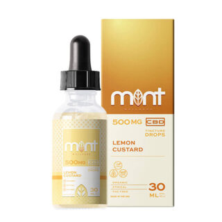 Mint Wellness - CBD Tincture - Lemon Custard - 500mg-1000mg