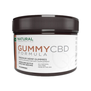 Natural Therapeutics - CBD Edible - Gummies 15 Count - 20mg
