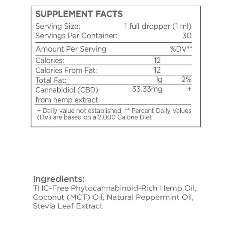 Natural Therapeutics - CBD Tincture - Relax - 1000mg - Image 4